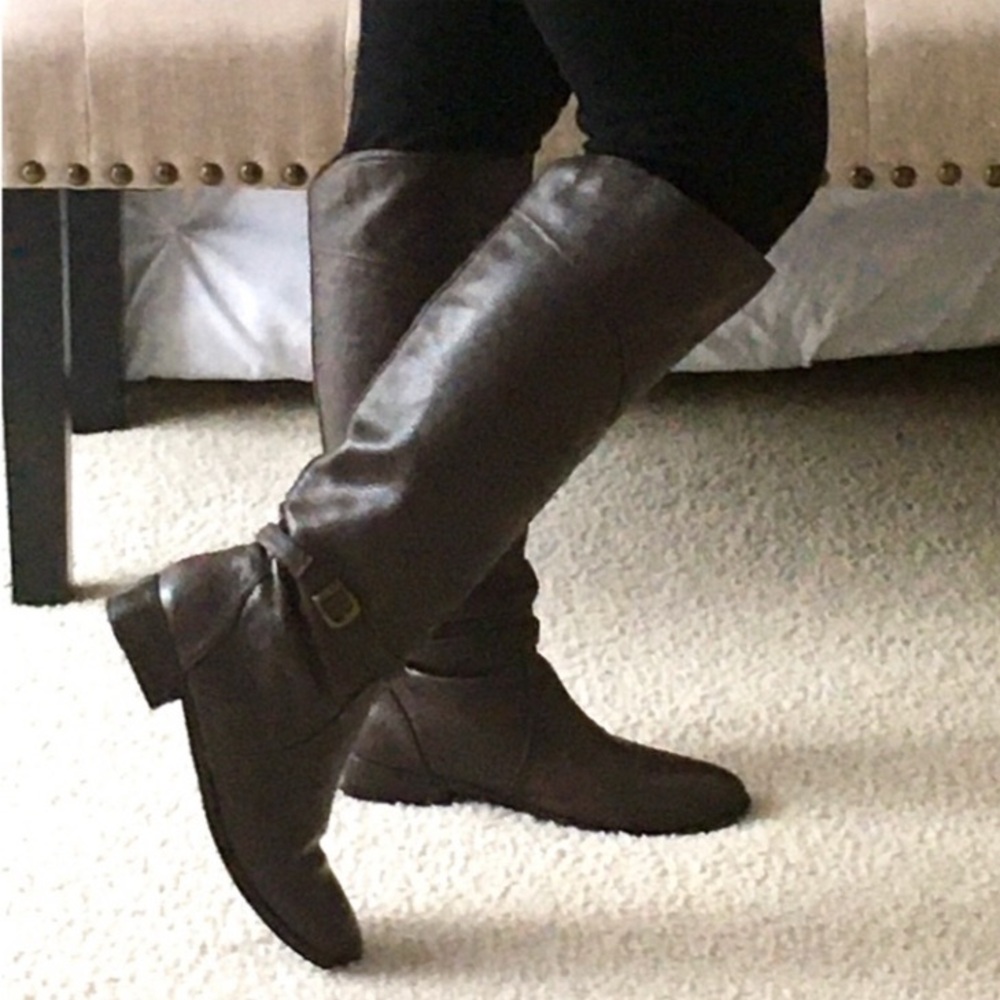 Gabriella Rocha Pebbled Leather Boots